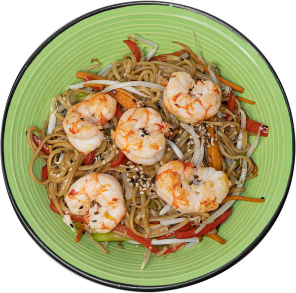 Chow Mien de Langostinos